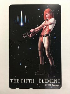 テレホンカード テレカ 50度数 The Fifth Element フィフス・エレメント ミラ・ジョヴォヴィッチ 未使用