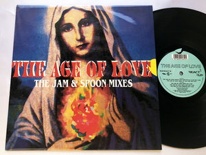 レア! UK オリジナル 12″シングル 45RPM★THE AGE OF LOVE / THE AGE OF LOVE(THE JAM & SPOON MIXES)