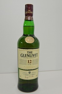 グレンリベット12年　古酒　入手困難　シングルモルトスコッチウイスキー　GLENLIVET 12 SINGLE MALT SCOTCH WHISKY