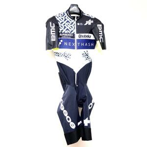 選手支給品 クベカネクストハッシュ アソス バーバリー Qhubeka Nexthash x Assos x BURBERRY エキップRS エアロ ロードスーツ S9