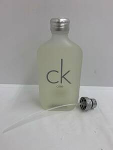 ♪カルバンクライン Calvin Klein シーケーワン CK ONE オードトワレ 香水 100ml♪