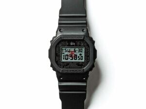 【新品】【電池交換済】G-SHOCK×STUSSY G-ショック×ステューシー 3rdコラボモデル 25周年記念 DW-5000ST-1JR