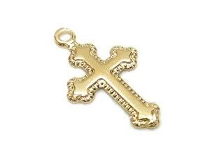 14KGF チャーム クロス No.3[1コ販売] / 14K-261CM