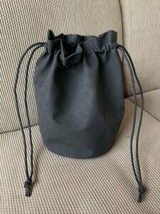シンプル 和装 巾着 バッグ かばん 鞄 着物 ブラック 黒 レディース