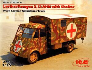 ☆ICM/WWⅡ German Ambulance Truck Renault3.5t AHN(1/35)