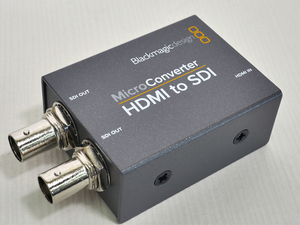 Blackmagicdesign HDMI to SDI Micro Converter ブラックマジックデザイン マイクロコンバーター 3