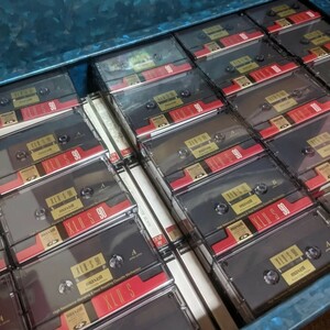 ★【maxell XLII-S 60本 高級 ハイポジション カセットテープ 日立マクセル】