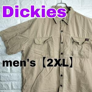 B716【Dickies】半袖シャツ 【メンズ2XL】