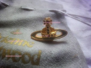 ヴィヴィアンウエストウッド*vivienne westwood*激レア*Vintage*エナメルORBピアス*GOLD*新品*片耳*1個*小袋付*マニア*コレクター