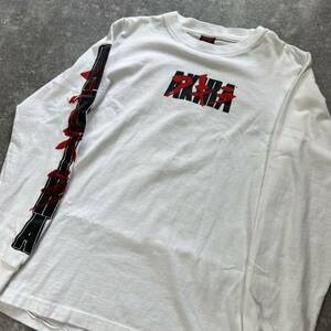 1スタ AKIRA アキラ ロンT USA製 FASHION VICTIM ファッションヴィクティム Mサイズ ヴィンテージ Tシャツ T23