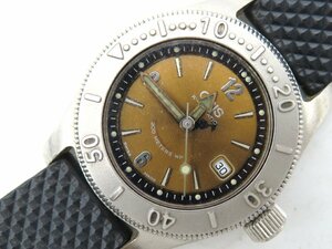 1円◆稼働◆ オリス 7508 ブロンズ 自動巻き ユニセックス 腕時計 N19402