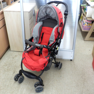 グレコ GRACO シティライトR CitiLiteR A型ベビーカー 赤 レッド 体重15㎏まで★札幌