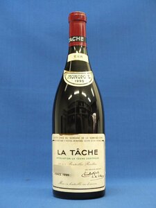 【古酒】 レア 希少★LA TACHE（ラ・ターシュ）1990年 ドメーヌ・ド・ラ・ロマネコンティ社/DRC 13.7％ 750ml 果実酒 ヴィンテージワイン