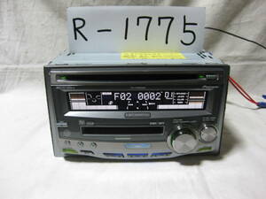 R-1775　Carrozzeria　カロッツェリア　FH-P050MDzz　MP3　MDLP　2Dサイズ　CD&MDデッキ　補償付