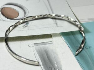 TIFFANY&Co. ティファニー バングル ブレスレット ヴィンテージ アンティーク シルバー アクセサリー STERLING 925