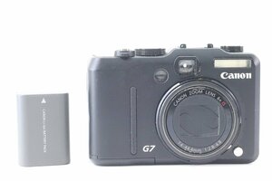 CANON キャノン PowerShot G7 パワーショット PC1210 デジタルカメラ コンパクトカメラ デジカメ ブラック 43578-Y
