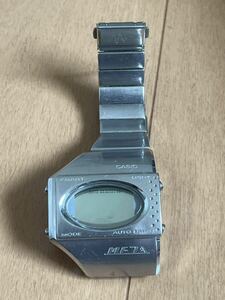 90s CASIO ME100 META 1円〜 ジャンク品　データバンク　腕時計 カシオ MF7A