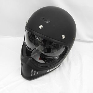 【中古品】SHOEI ショウエイ フルフェイスヘルメット EX-ZERO マットブラック サイズ：L(59cm) 837115957 0428