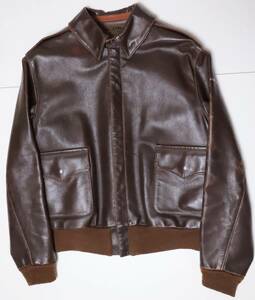 EASTMANの傑作　ラフウェアA-2　￥275.000- Eastman Leather Clothing A-2 イーストマン ROUGH WEAR レザーフライトジャケット サイズ36 