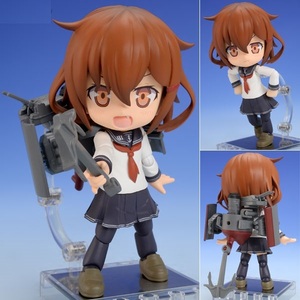 コトブキヤ 壽屋 ノンスケール PVC塗装済み可動フィギュア キューポッシュ 艦隊これくしょん 艦これ 雷 未開封品