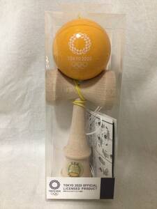 東京 2020 オリンピック けん玉 KENDAMA 黄色 イエロー 送350