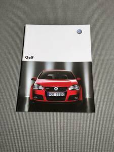 フォルクスワーゲン ゴルフⅤ カタログ 2005年 Golf GTX・GTI・GLi・E