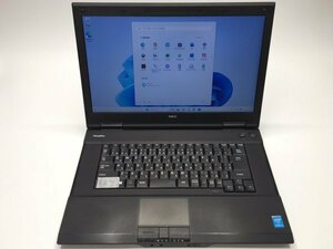 【63】蔵出しジャンク品★ NEC VK25LX-N Core i3 4100M 2.5GHz メモリ4GB HDD500GB Windows11 15.6インチ ノートパソコン