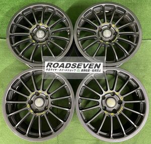 ★OZ RACING OZ レーシング 17インチ 17×7J +52 PCD114.3 5H ハブ:約64mm 4本set 中古 アルミホイール ★腐食 塗装の剥がれ有 ★送料無料