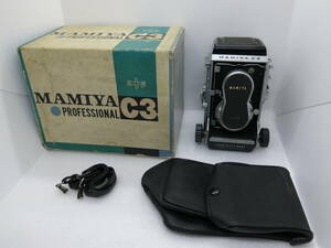 MAMIYA C3 PROFESSIONAL ２眼レフフイルムカメラ MAMIYA-SEKOR 1:3.5 f=105mm 【ANO006】　