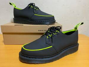 美品 試着程度 Dr.martens RAMSEY ALT 22741001 ドクターマーチン UK9 限定モデル ブラック×イエロー