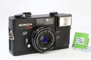 【同梱歓迎】実用■コニカ KONICA C35 EF 38mm F2.8■露出計・フラッシュも完動■AN602