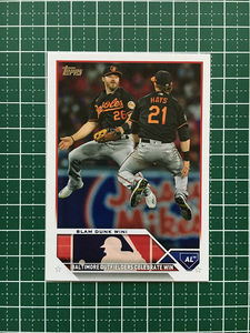 ★TOPPS MLB 2023 SERIES 2 #499 SLAM DUNK WIN／RYAN MCKENNA／AUSTIN HAYS［BALTIMORE ORIOLES］ベースカード「BASE」★