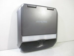 ALPINE アルパイン 10.2インチ フリップダウンモニター TMX-R1100 セレナ CC25 ステー 型紙付き 動作確認済み 中古