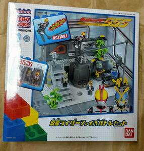 正規品 メガブロック 仮面ライダー ファイズ バトルセット 新品 ブロック フィギュア 555 MASKED RIDER FAIZ KAIXA MEGA BLOKS toy block