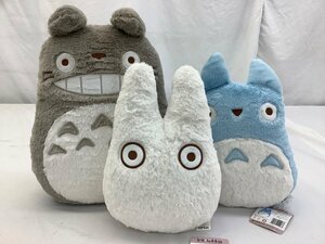 ジブリ となりのトトロ/ダイカットクッション/大トトロ/中トトロ/小トトロ/タグ付き 未使用品 ACB