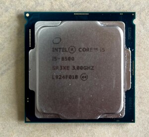 動作確認済み品 Intel 第8世代 CPU Core i5 8500 SR3XE 3.00Ghz