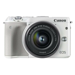 中古 １年保証 美品 Canon EOS M3 15-45mm IS STM レンズキット ホワイト