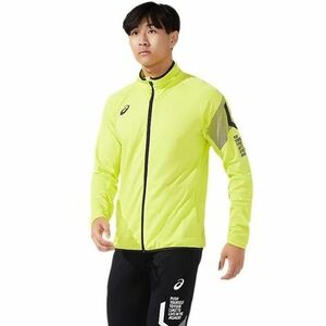 ★アシックス ASICS 新品 メンズ LIMO ストレッチ ニット ジャケット トレーニングウエア XLサイズ[2031C192-750-XL] 一 二 参★QWER★