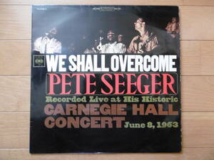 追悼レア大チャンス激安!1966年LPピート・シーガー カーネギー・ホール・コンサート/PETE SEEGER/買時!!!