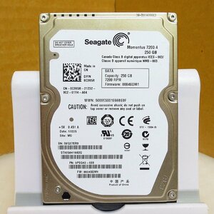 HD4634★Seagate★2.5インチHDD★250GB★ST9250410ASG★即決！