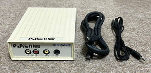 INTERWARE PicPom TV Tuner ピクポン TVチューナー PTBX-100A ケーブルセット 送料無料