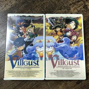 J-2292■VHS 甲竜伝説ヴィルガスト 上巻・下巻 セット OVA■シール付き DVD未発売■