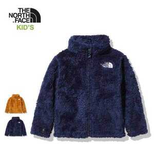 新品国内正規140 ノースフェイス キッズ THE NORTH FACE NAJ72045 SHERPA FLEECE JACK シェルパフリースジャケット ロゴ刺繍