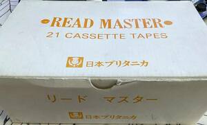 オマケminiSDカード(全テープ録音済)1枚+カセットテープ21本　日本ブリタニカ　リードマスター　英語のあいうえお　英語教材　希少