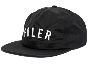 Poler State Nylon Snapback Hat Cap Black キャップ 
