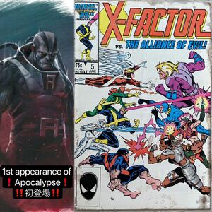 アメコミ X factor #5 X-men 1985年 エックスメン marvel spider man マーベル スパイダーマン DC Batman アイアンマン ヴェノム リーフ