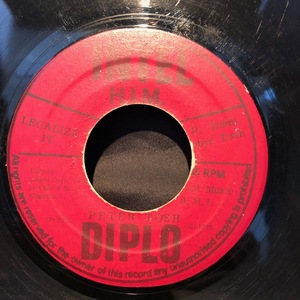 Peter Tosh / Legalize It 7inch Intel Diplo