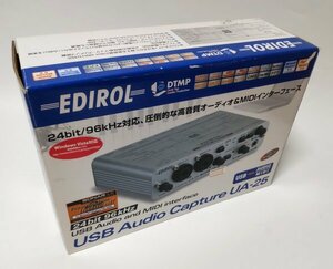 【同梱OK】 USB Audio Capture UA-25 ■ USBオーディオ / MIDIインターフェース ■ ジャンク品