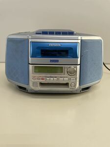 AIWA アイワ aiwa★CD MD ラジカセ★CSD-MD11★ 中古 通電確認済み 動作未確認 ジャンク