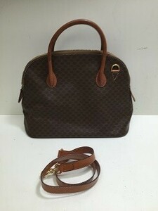 ◇CELINE セリーヌ マカダム柄 バッグ ハンドバッグ M94